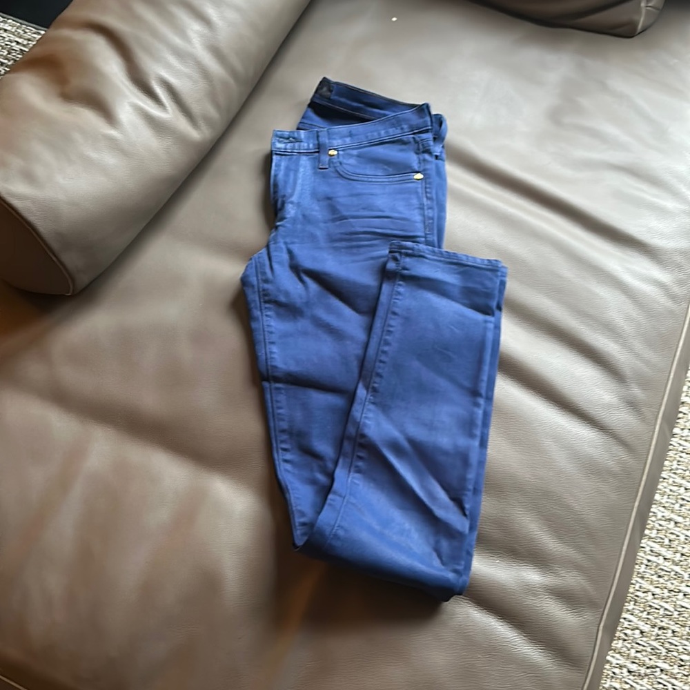 Juice Couture size 27 waxed skinny jeans